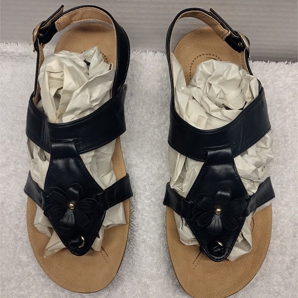 Orthotic Flip Flops for Women, Flat Feet with Arch support Casual Sandals 5.5 - Picture 10 of 11